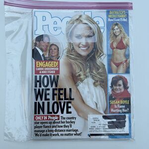 People Magazine March 8, 2010 Carrie Underwood - Nicole Eggert - Susan Boyle